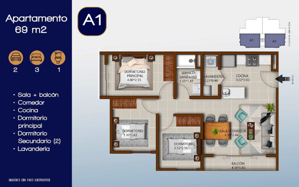 Apartamento A1