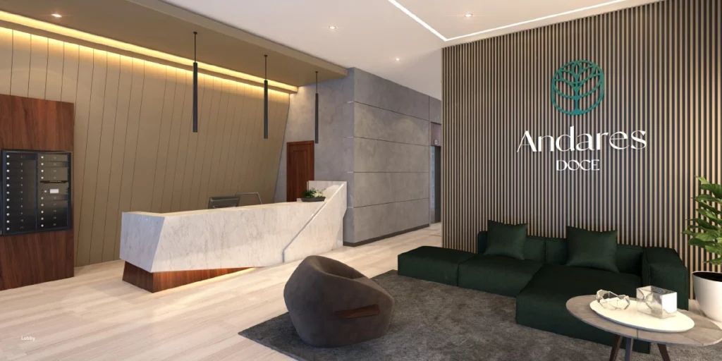 Lobby en Andares Doce